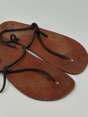 Luna Equus 2.0 Sandals in Leather w/ Copper Vibram Bottom Men's Size 12